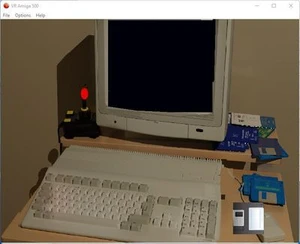 VR Amiga 500 emulator Interface