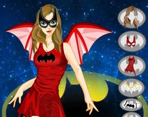 Bat Girl Dress Up Game