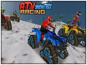 ATV Snow Trax Racing ( on 3D Ice road tracks )