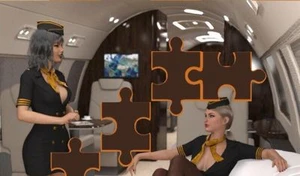 Jigsaw Novel - Naughty Stewardesses