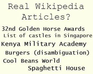 WikiGuess - Is it a Thing?