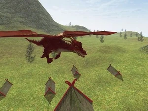 Flying Dragon Simulator Free: Fire Drake Blaze