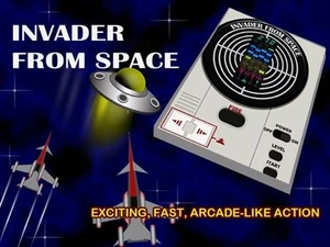 Invader From Space Retro 80s