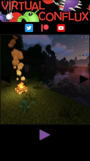 Virtual Conflux - Relaxing Minecraft Videos app