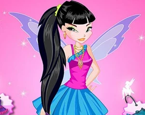 Winx Miusa Shopping Style Dress Up Game