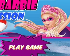 Super Barbie Sea Mission Game