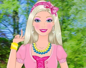 Barbie Garden Girl Makeup Game