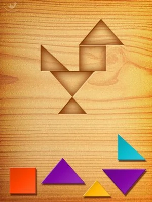 My First Tangrams for iPad - A Wood Tangram Puzzle Game for Kids - Perfect for Montessori method