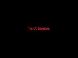 Text Engine v1.0