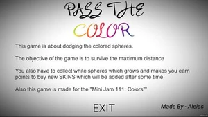 Pass The Color