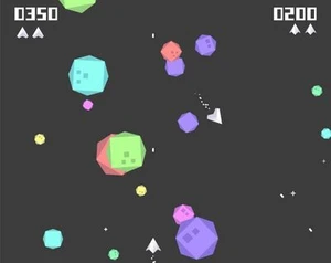Asteroids (with my own physics engine)