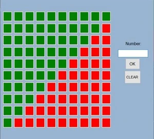 Red and Green Squares