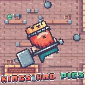 Kings and pigs - pixel platformer