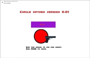Circle mayhem version 0.01