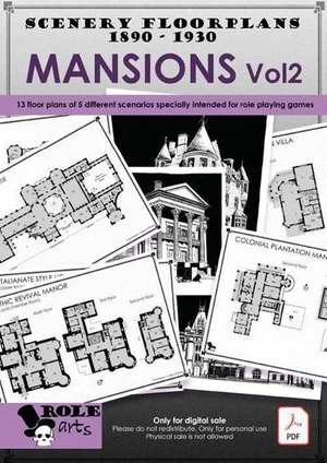 SCENERY FLOORPLANS Mansions Vol2