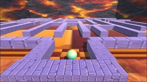 Fiery Marble Maze