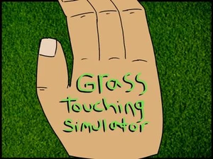 Grass touching Simulator