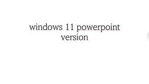 Windows 11 PowerPoint version English and Swedish