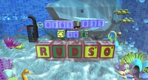 3D CUBE WORD GAME