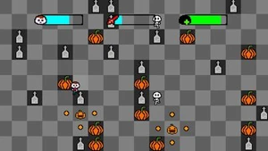 Spooky scary battle