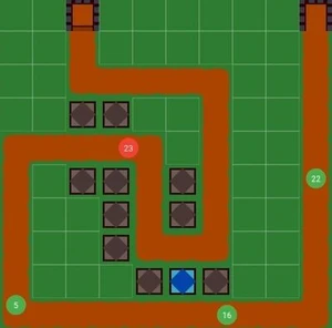 LD51 Tower Blob Defence Game