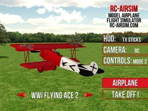 RC-AirSim Model Airplane Sim